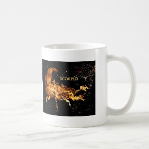 Symboles de zodiaque de tasse de Scorpion