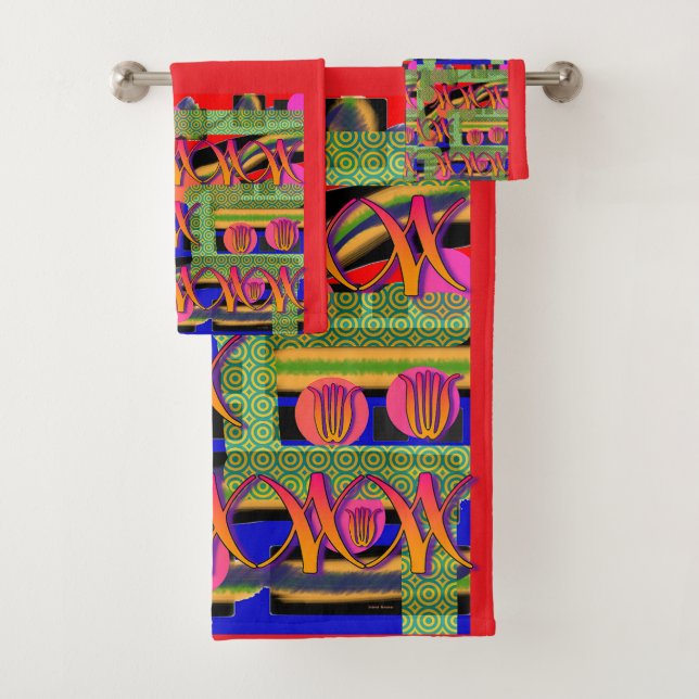 Symboles Et Fleurs Rouge Toncé (En situation)