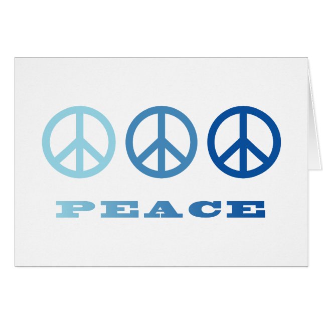 Symboles Peace 3 (Bleu) (Devant horizontal)