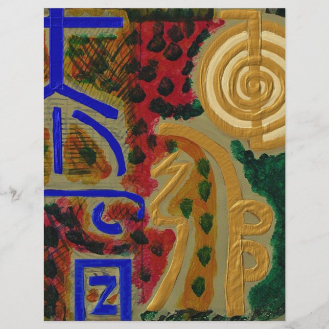 Symboles principaux de guérison REIKI (Devant)