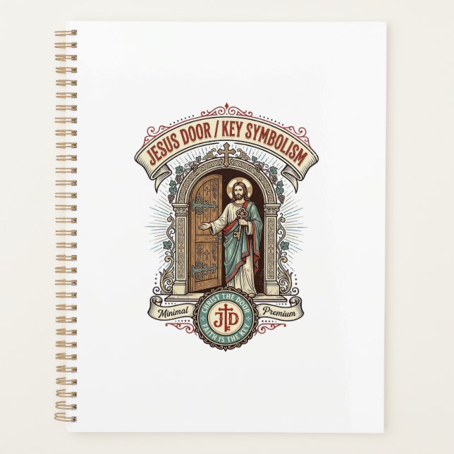 Symbolisme de la clé de la porte de Jésus Symbolis (Devant)
