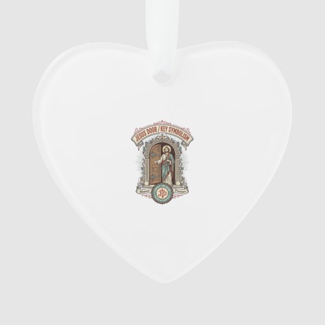 Symbolisme de la clé de la porte de Jésus Symbolis (devant)
