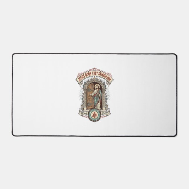 Symbolisme de la clé de la porte de Jésus Symbolis (Recto)