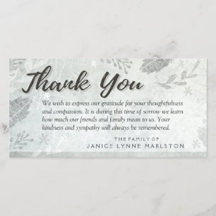 Sympathie de Merci Feuille d'argent de la famille