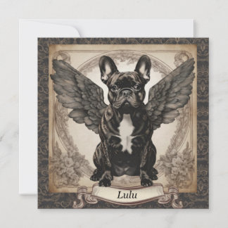 Sympathie pour la perte de French Bulldog Vintage