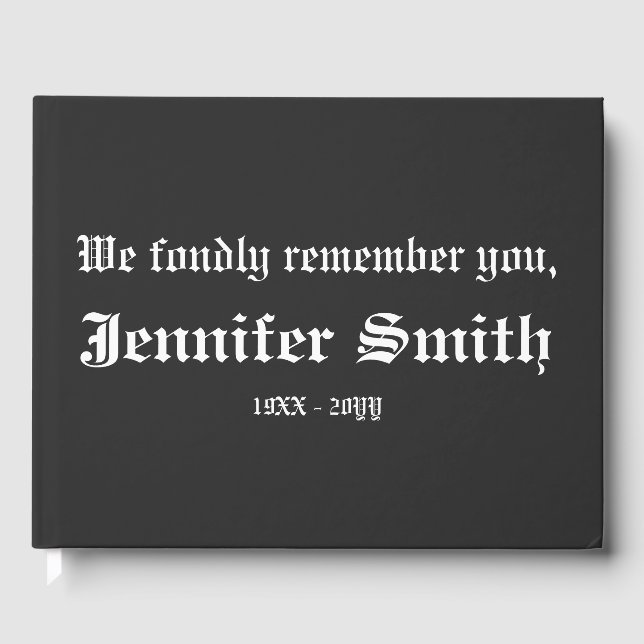 Sympathies de base Livre d'or (Recto)