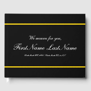 Sympathies pleines et personnalisées Livre d'or