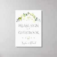 Sympathique Crème Blanche Florale Livre d'or