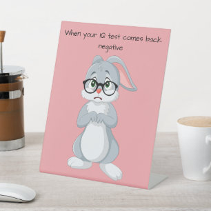 Sympathique Panneau supérieur de la table de lapin