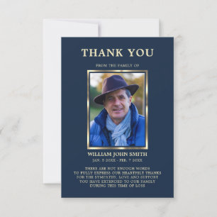 Sympathy Funeral Memory MERCI Photo NAVY