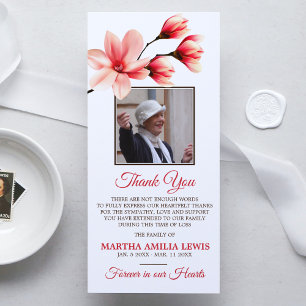 Sympathy Love Mémoire Magnolia MERCI Photo