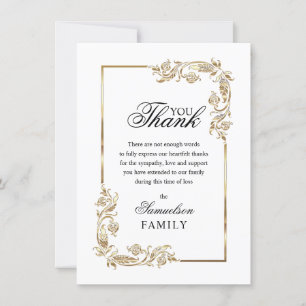 Sympathy Memorial White Gold PHOTO Merci