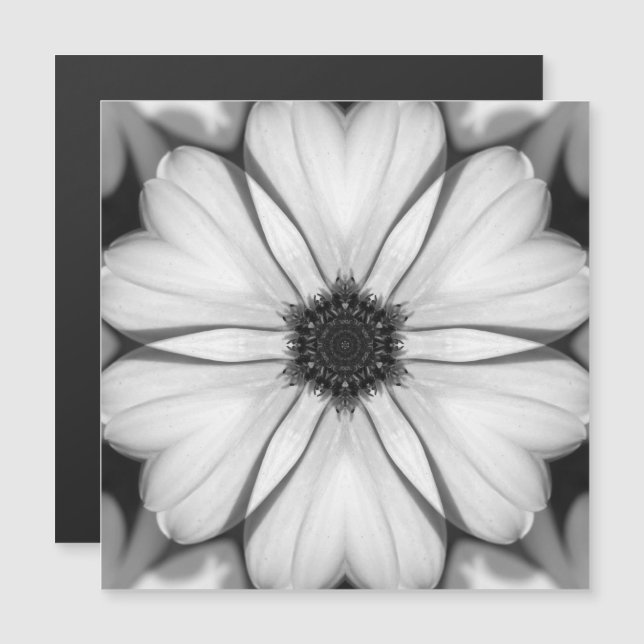 Symphonie de la carte magnétique Petals (Devant / Derrière)