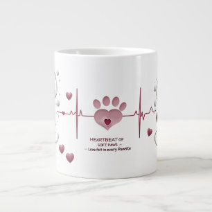 Symphonie Soft Paws - Mug Jumbo 20 oz avec éléganc