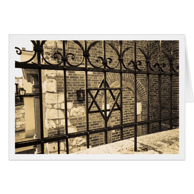 Synagogue dans Kazimierz (Devant horizontal)