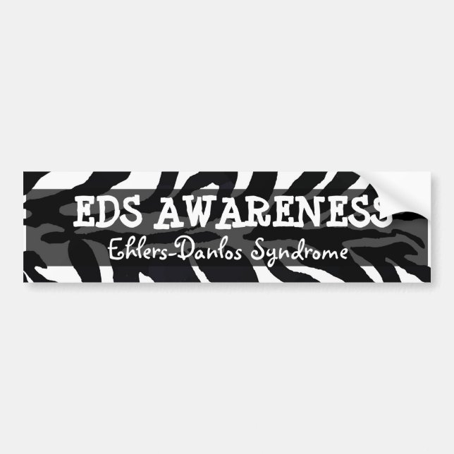 Syndrome EDS Ehlers-Danlos Bumper Sticker (Devant)