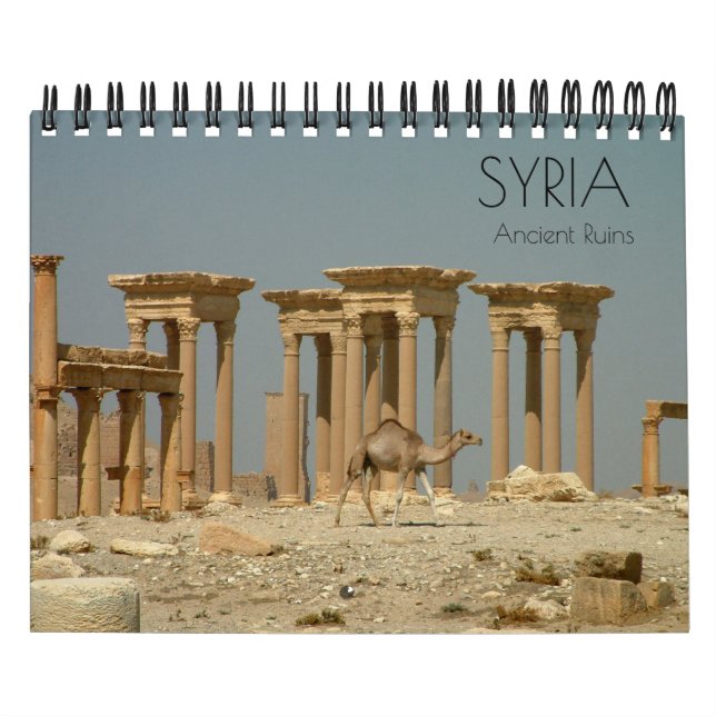 Syrie - Anciennes ruines 2026 Calendrier (Protection)