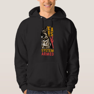 Système Oreilles vers le haut Chien armé Animal Be