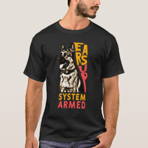 Système Oreilles vers le haut Chien armé Animal Be