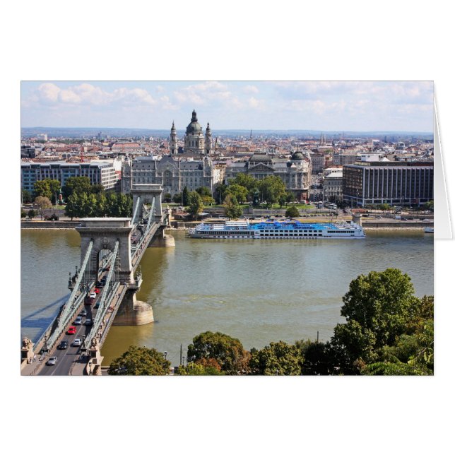 Szechenyi Pont Chaîne, Budapest, Hongrie (Devant horizontal)