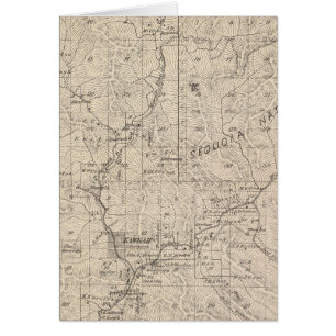 T1617S R2829E Carte de la section du comté de Tul