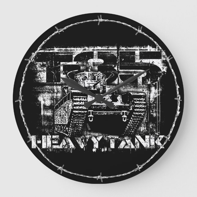 T-35 Horloge ronde (grande) murale (Recto)