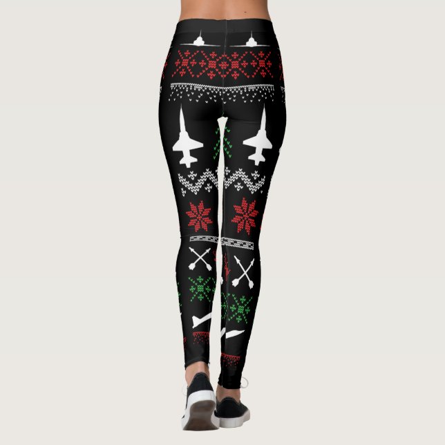 T-38 Leggings de Noël (Dos)