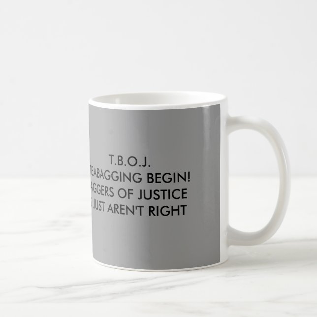 T.B.O.J… TASSE DE CAFÉ OFFICIELLE (Droite)