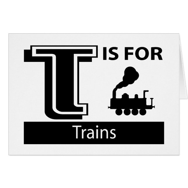 T est pour des trains (Devant horizontal)