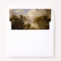 T. Gainsborough - Paysage à Suffolk, vintage