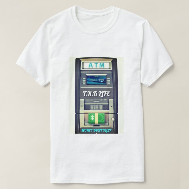T.R.K ATM MACHINE LOGO TSHIRT (Design devant)