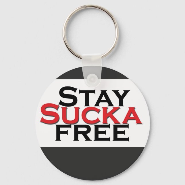 T.R.K Sucka Porte-clés bouton gratuit (Recto)