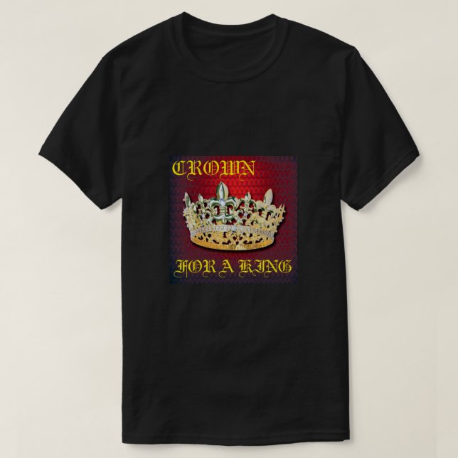 T.R.K TSHIRT COURONNE D'OR AVANT (Design devant)