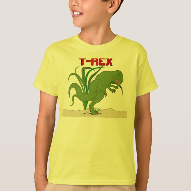 , T-Rex badine le T-shirt (Devant)