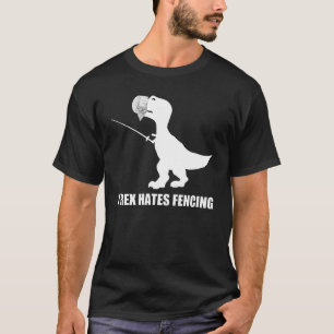 T-Rex déteste clôturer le T-shirt foncé