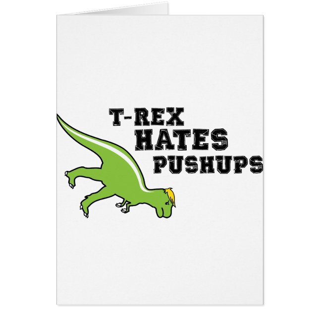 T-rex déteste des pousées (Devant)