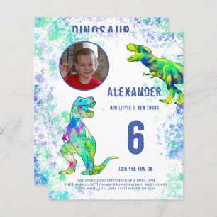 T Rex Dinosaur Anniversaire Photo