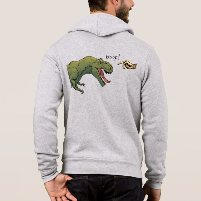 T-Rex Dinosaur Boop sweat - shirt à capuche sweats (Dos)