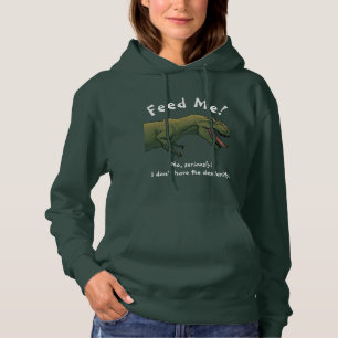 T-Rex Dinosaur Me nourrir sweat - shirt à capuche 