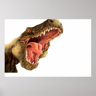 T Rex Dinosaur Mural Poster murale Salle Enfants