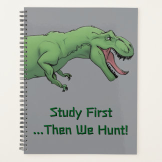 T-Rex Dinosaur School Softcover School Planner