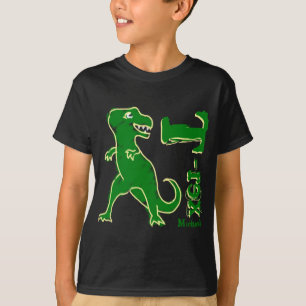 T-Rex Dinosaur T-Shirt Noir