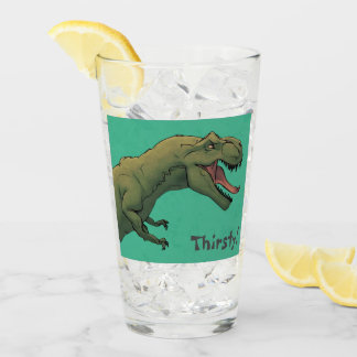 T-Rex Dinosaure Soif ! Verre à boire en coupe