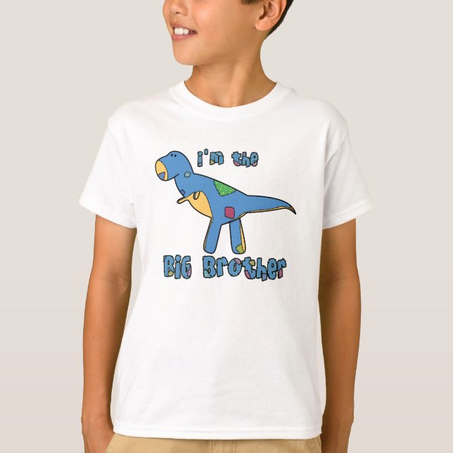 T-Rex je suis le T-shirt de frère (Devant)