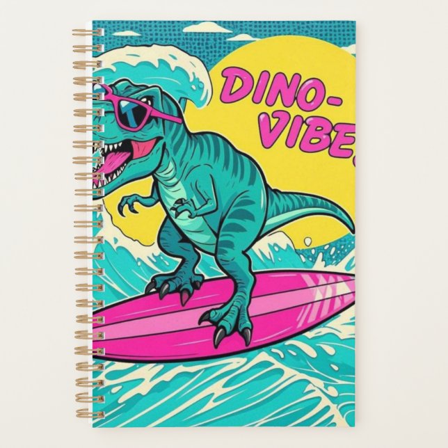 T-Rex portant des lunettes de soleil et chevauchan (Devant)