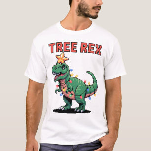 T-Rex sale pull Christmas T-shirt de Noël dinosaur