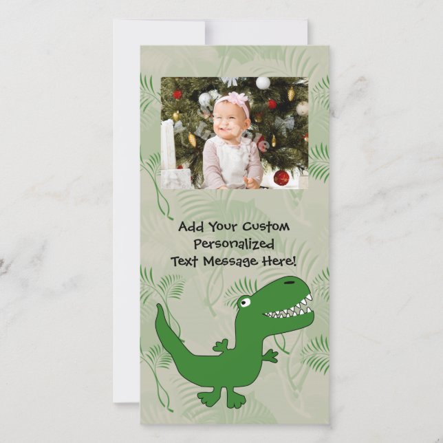 T-Rex Tyrannosaurus Rex Dinosaur Cartoon Enfants G (Devant)