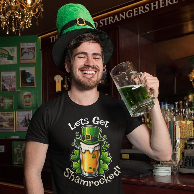 T-shirt (Let's Get Shamrocked! St. Patrick's Day Shirt)