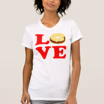 ღ ♥ apparente Love Donut Bella Canvas Jersey T♥ ღ