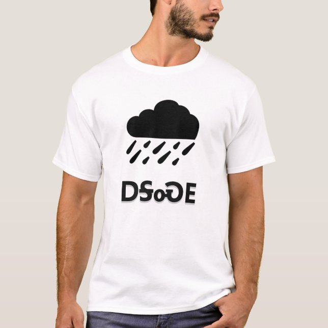 T-shirt Ꭰ Ꭶ Ꮝ Ꭼ- Pluie à Cherokee (Devant)